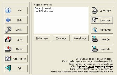 Fax Machine 4.33 Portable