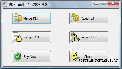 PDFToolkit 1.0.2008.208 Portable 