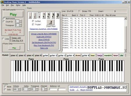 Desktop Music 2.1 Portable