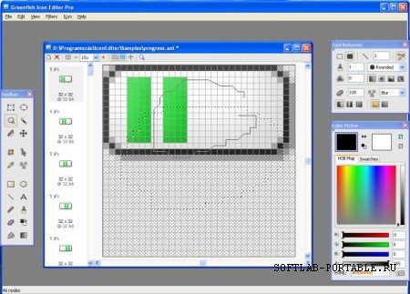 Greenfish Icon Editor Pro 1.7 Portable Rus