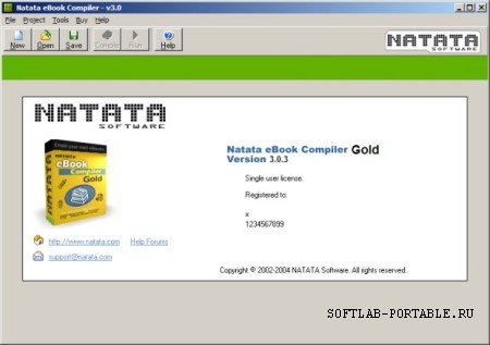 Natata eBook Compiler Gold 3.03 Portable