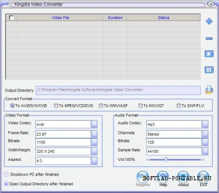 Kingdia Video Converter 3.6.2 Portable