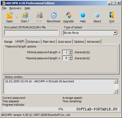 Advanced Archive Password Recovery 4.54 Portable