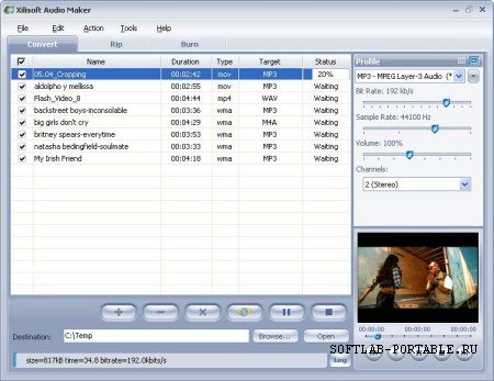 Xilisoft Audio Maker 3.0.49.0703 Portable