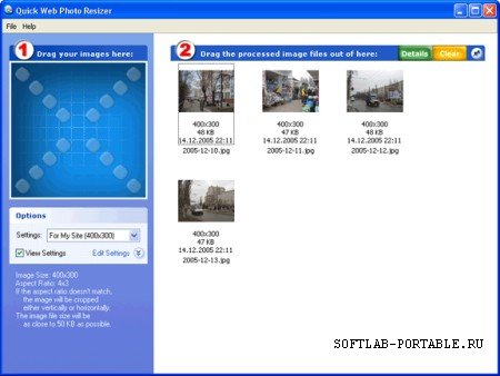 DzSoft Quick Photo Resizer 2.6.2.1 Portable