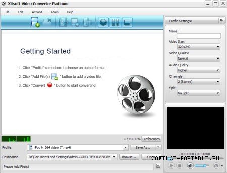 Xilisoft Video Converter Ultimate 7.8.26 Portable