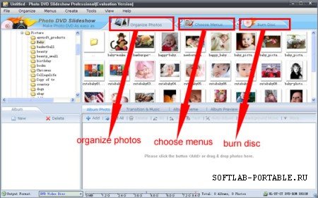 Photo DVD Slideshow Pro 8.05 Portable