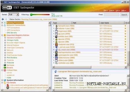 ESET SysInspector 1.4.2.0 Portable