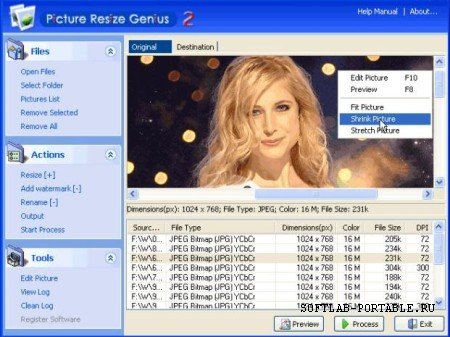 Picture Resize Genius 2.9.8 Portable