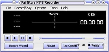 Portable FairStars MP3 Recorder v2.18