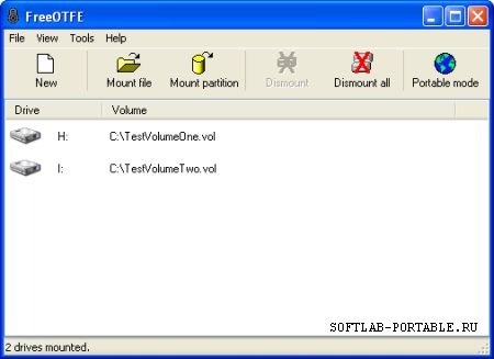 FreeOTFE 5.21 Portable