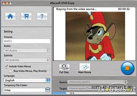 Portable iMacsoft DVD Copy 2.3.6 Build 0407