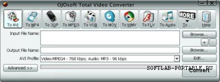 OJOsoft Total Video Converter 2.7.6.0419 Portable