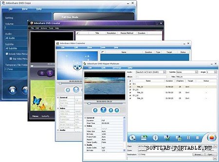 Joboshare DVD Toolkit Platinum 2.7.2.0919 Portable