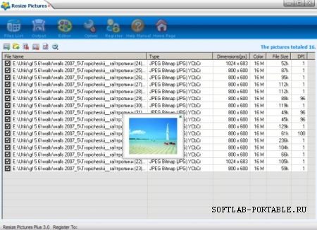 Resize Pictures Plus 3.4.2 Portable