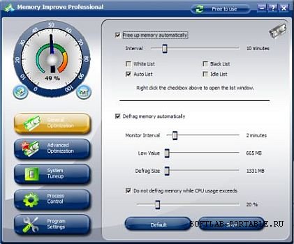 Memory Improve Pro 5.2.2.682 Portable