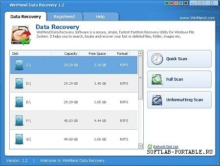 WinMend Data Recovery 2.2.0 Portable