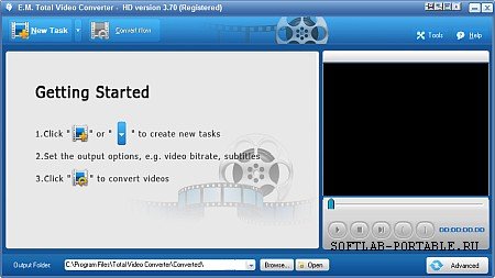 E.M. Total Video Converter HD 3.71 Portable