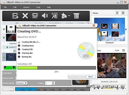 Xilisoft Video to DVD Converter 6.2.5.0823 Portable