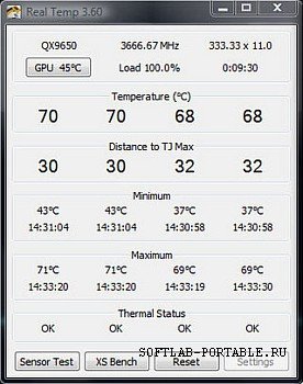 RealTemp 3.60 Portable