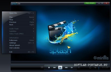 Splash HD Player Lite 1.60 Portable