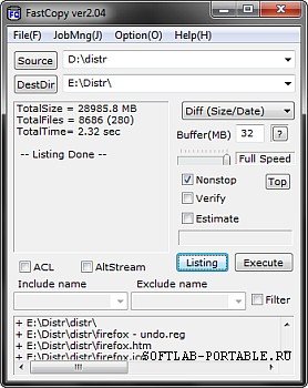 FastCopy 5.7.10 Portable