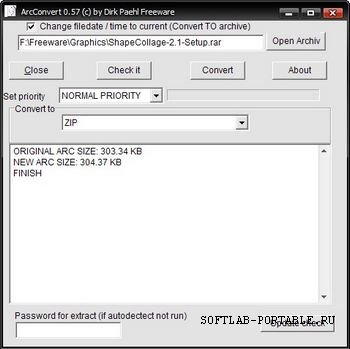 ArcConvert 0.81 Portable