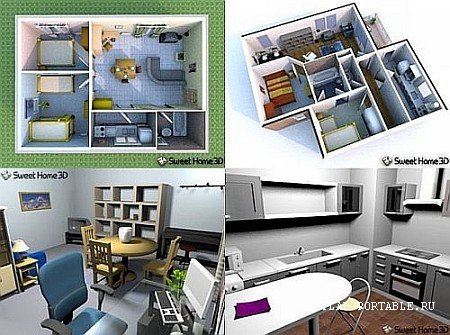 Sweet Home 3D 6.6 Portable