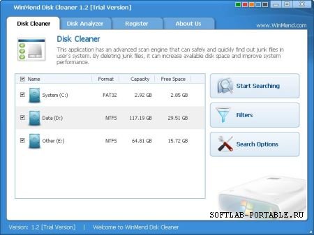 WinMend Disk Cleaner 2.0 Portable