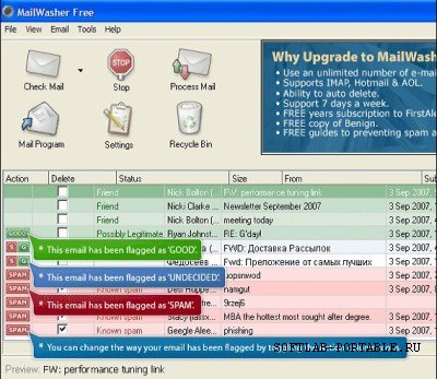 MailWasher Pro 7.15.7 Portable