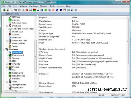 SIW System Info 8.0.0106 Tech Portable