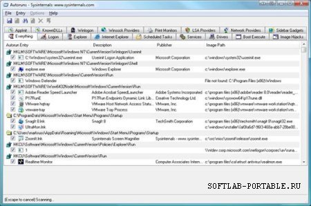 AutoRuns 14.11 Portable
