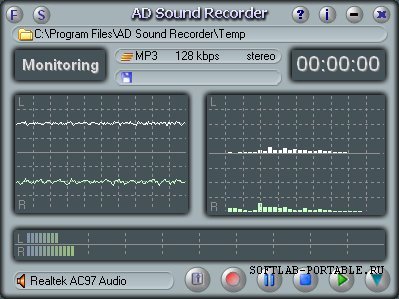 Adrosoft AD Sound Recorder 5.8.0 Portable
