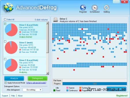 Advanced Defrag 6.6.0.1 Portable