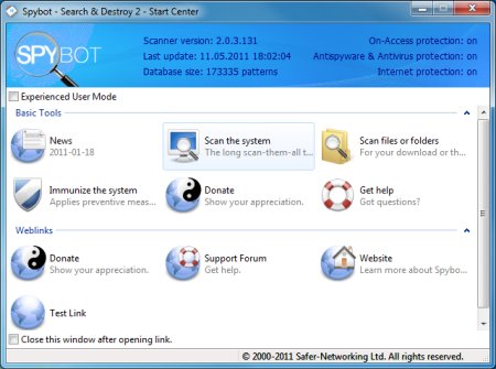 Spybot Search & Destroy 2.9.85.5 Portable