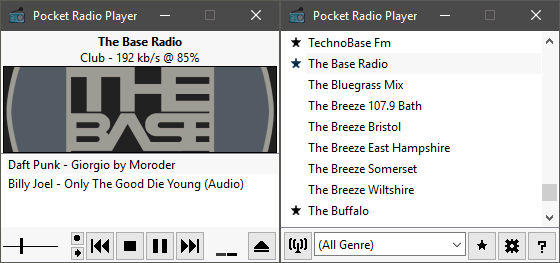 Pocket Radio Player 230701 Portable